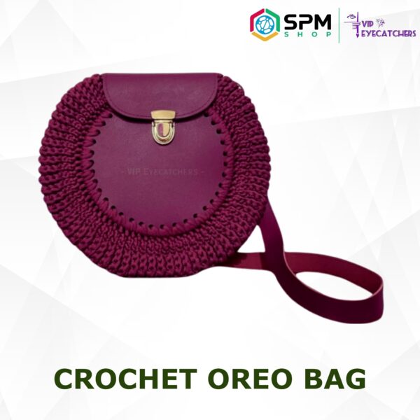 Crochet Oreo Bag