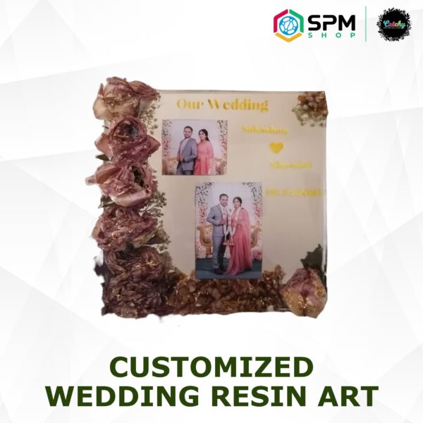 Customized Wedding Resin Art