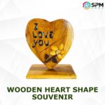 Wooden Heart Shape Souvenir