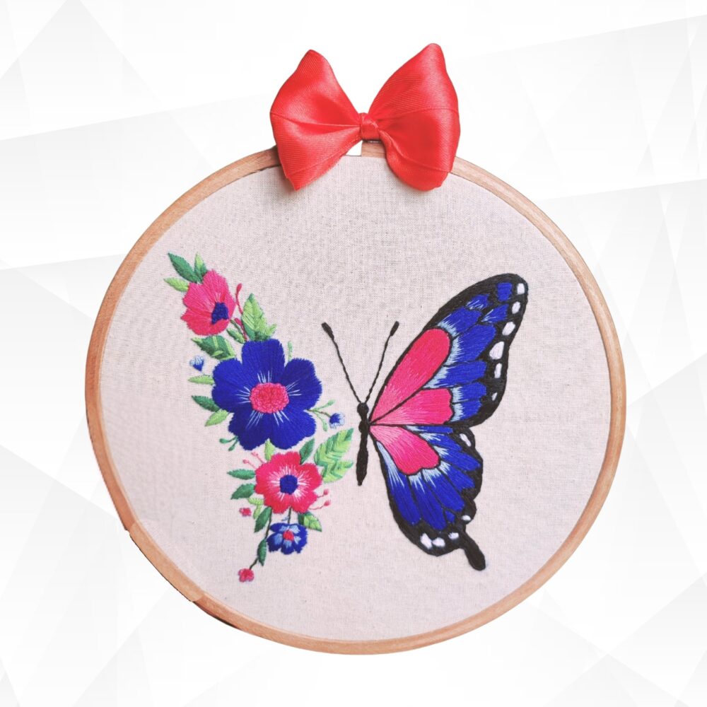 Butterfly Embroidery Frame