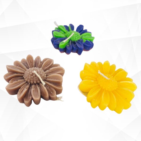 Handmade Flower-Shaped Candle